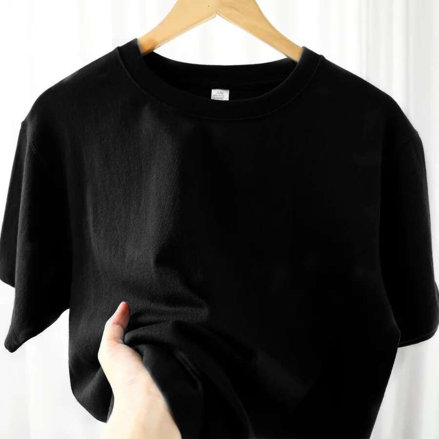 T-shirt 100% Cotton Men Women Solid Paper O Neck Short Sleeves Y-Summer Korean Half-Sleeved Unisex T-shirt M-4XL