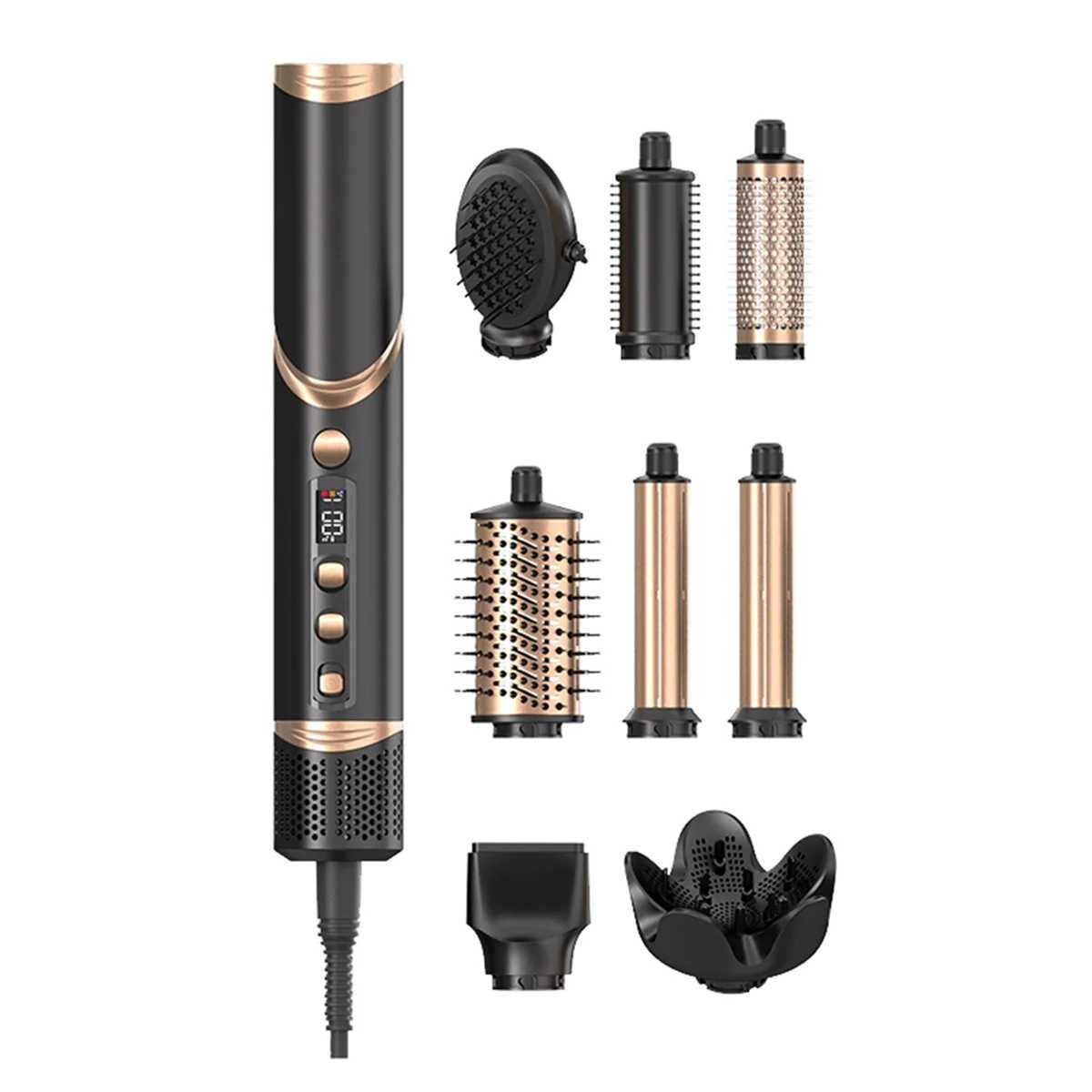 Popular folding hair dryer with negative ion household hot air comb set sandstorm dragon hair styling tool professional hair dryer with EU plug A W250