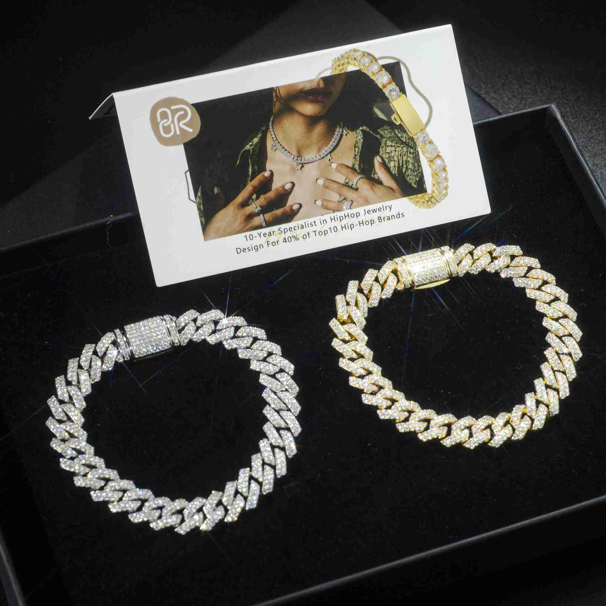 Customized 10MM Moissanite Cuban Chain Necklace for a Unique and Stylish Accessory at Wholesale Price
