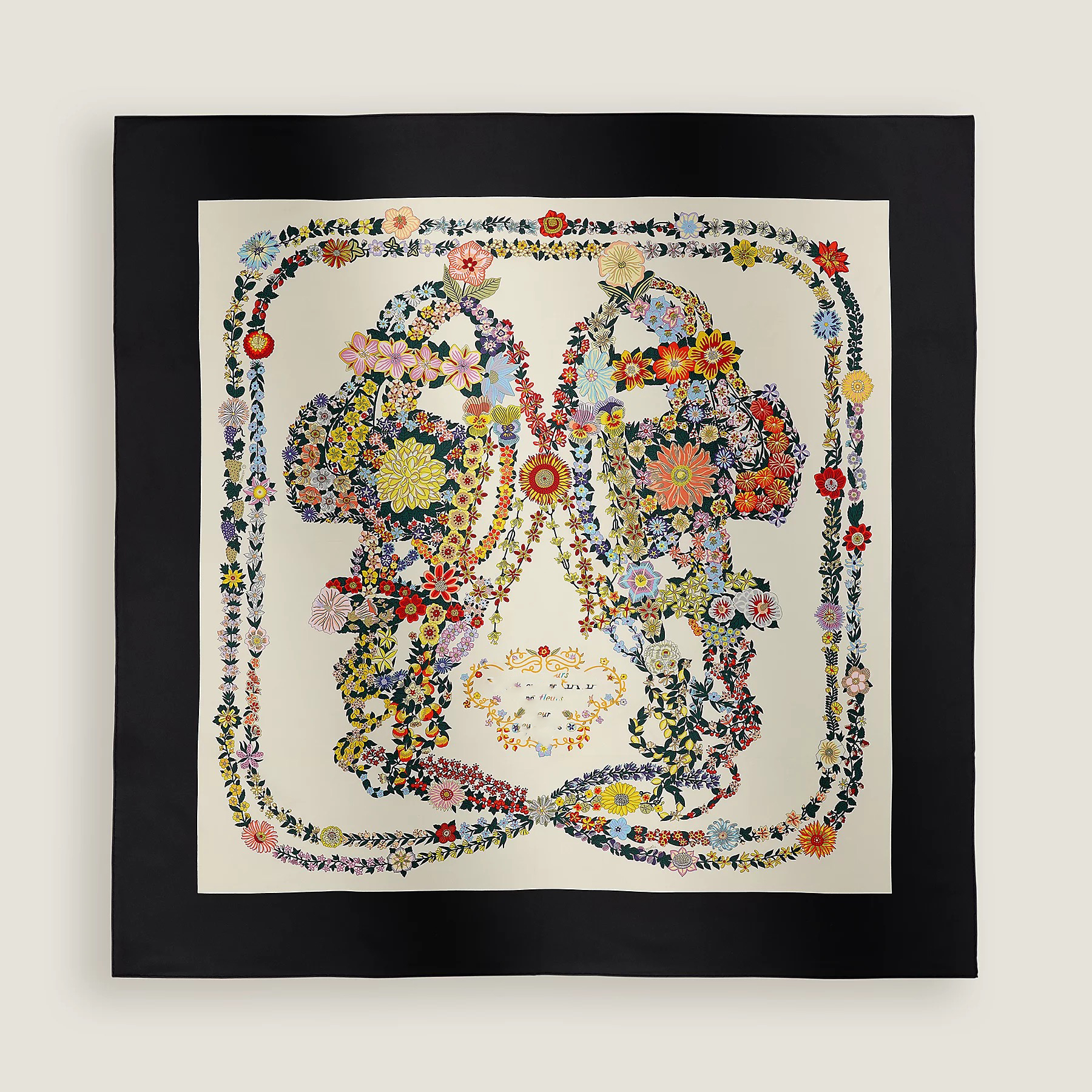 25ss Designer silk scarf Women square Satin headscarf Fashion Wrap Women's ribbon Headband 90*90cm