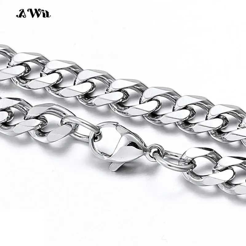 it Miniamlist Men Bracelet Gold Jewelry Street Style Stainl Steel 316L 18k Gold Plated Cuban Chain Bracelets For WomenXJ250219