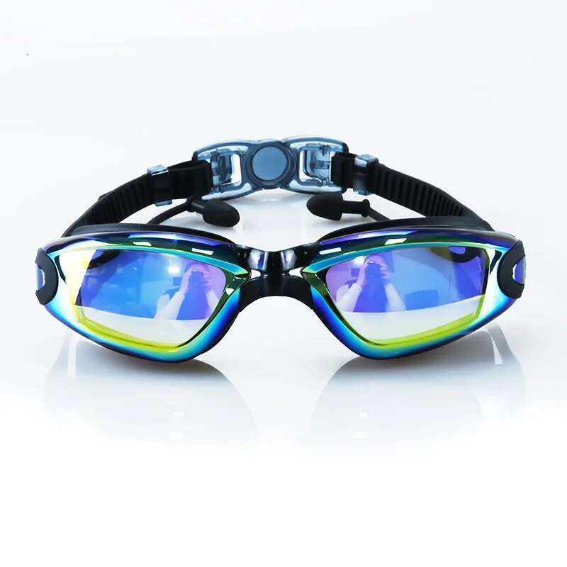 High Definition Adult Electroplated Mya Glasses Men Women Silicone Waterproof Swimming Goggles