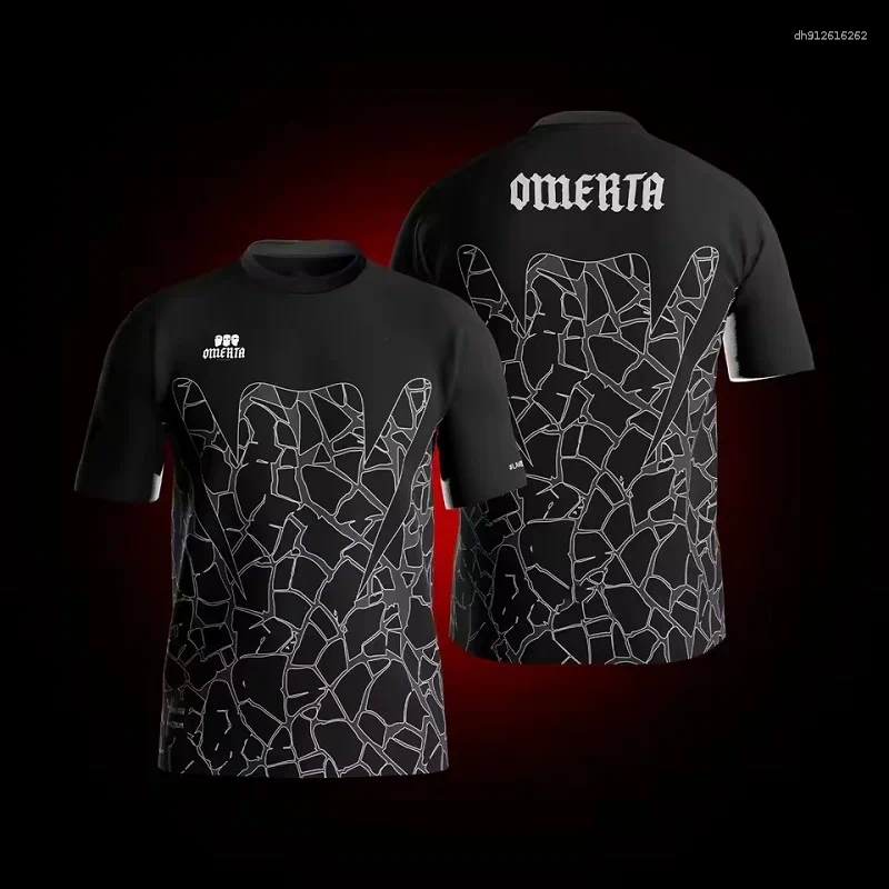 Men's T Shirts Omerta Boxing Fans Mens Outdoor Sportwear 47 T-Shirt Clothes Round Neck Short Sleeve Sports Breathable Tops
