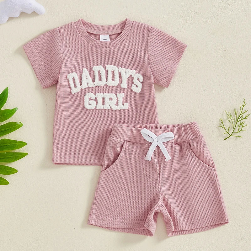 Adorable Baby Girls Floral Print Sleeveless Top and Ruffle Shorts Set Stylish 2 Piece Outfit for Summer Fun 250219