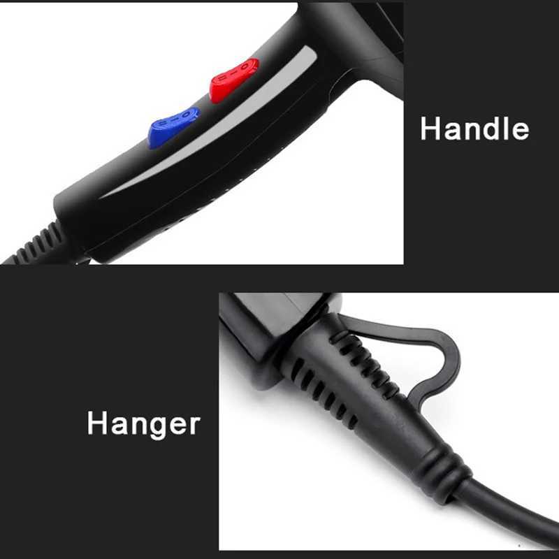 Hair Dryer Professional Powerful Hair Dryer Fast Heating Hot And Cold Adjustment Ionic Air Blow Dryer with Air Collecting nozzle W250220