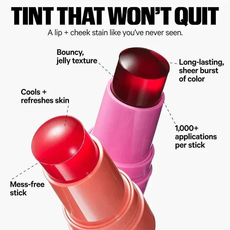 Original Milk B Stick Long lasting Brightness Facial Cheek Stick 3-in-1 Moisturizing Flash Lip Gloss Makeup Lip Gloss Facial RednessW250220