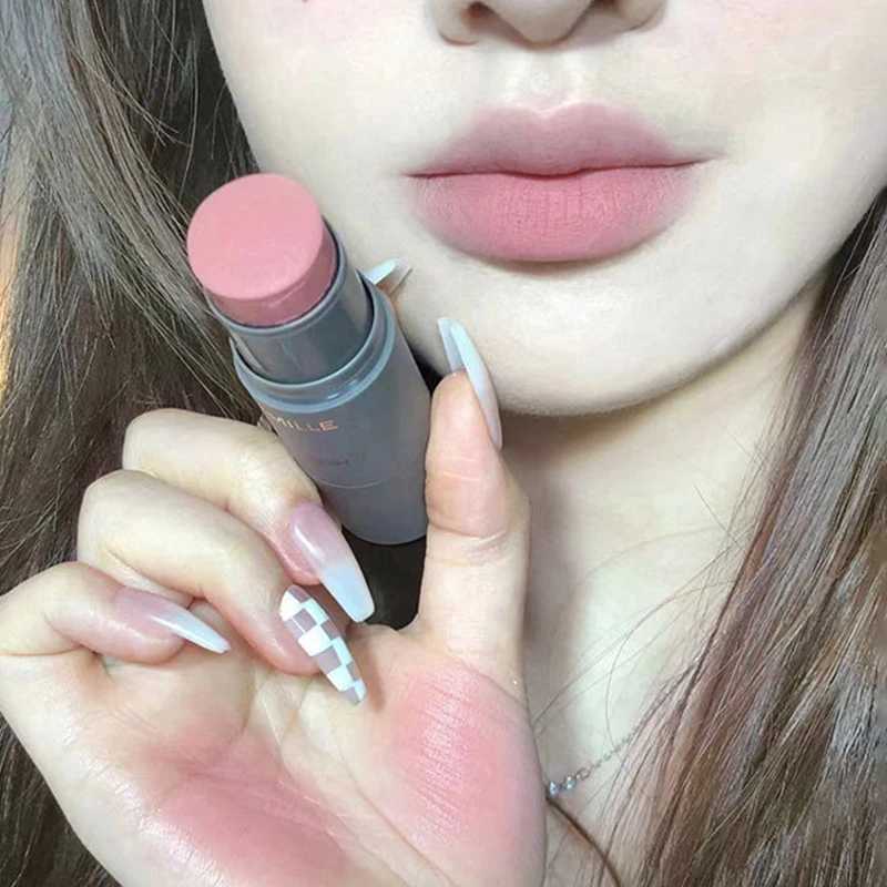 Cheap B-stick waterproof bright facial contours shadows bar long-lasting colored cheeks Korean womens cosmeticsW250220