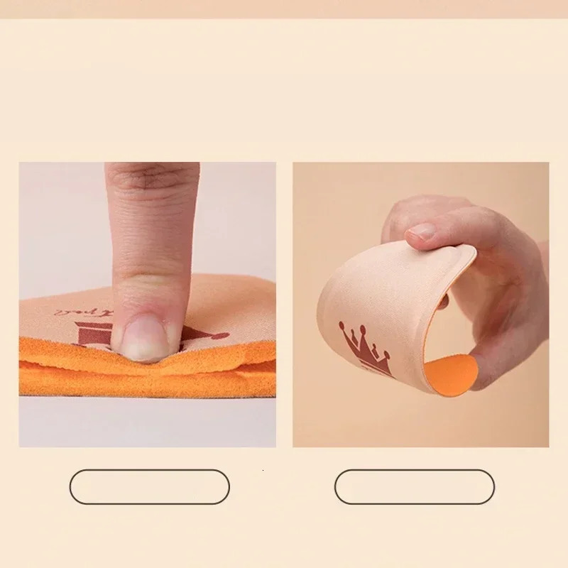 26PCS Nonslip Crown Forefoot Pads Women Cushion Pain Relief Foot Care Pad High Heels Halfsize Insert Shoe Sole Insoles 250219