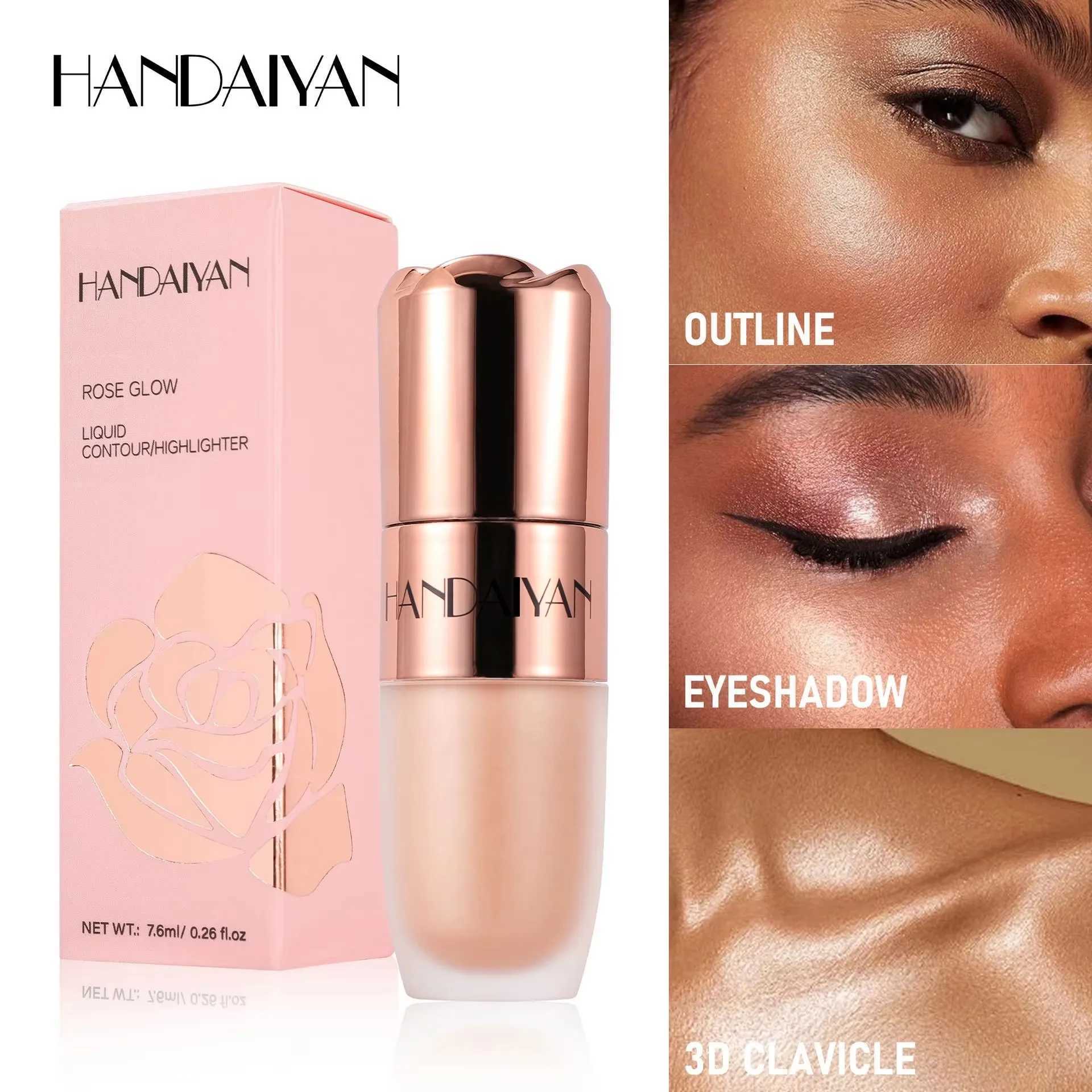 8 Colors Face Foundation Concealer Waterproof Long Lasting Matte Cheek Contour Stick Highlighters Shadow Liquid Contour Stick.W250220