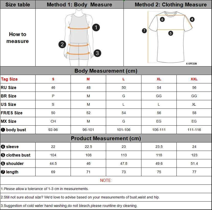 AIOPEAON-Round Neck T-Shirt for Men, Casual, High Quality
