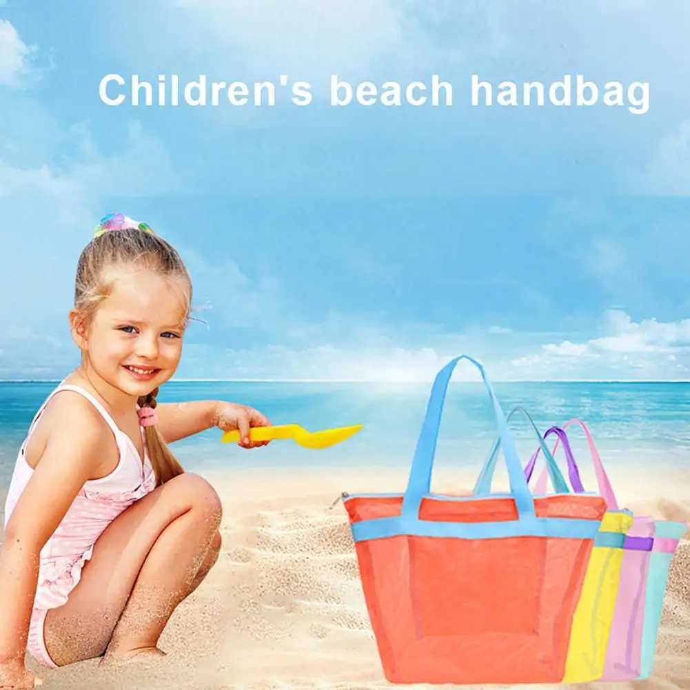 Beach Bag Hollow Mesh Drainage Quick Dry Dorm Shower Caddy Bathroom Shampoo Body Wash Baby Toys Stoarge Bag Travel Toiletry Bag Z250219