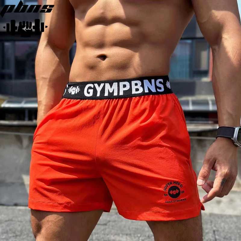 Mens Casual Shorts Quick Dry Elastic Waist Gym Fitness Shorts Mens Beach Shorts X250220