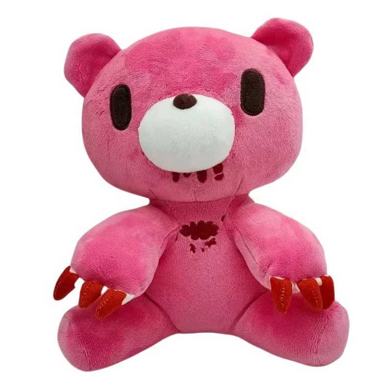 25cm Gloomy Bear Plush Toy Bloodthirsty Pink Bear Soft Toy Cute Teddy Toy Stuffed Animal Pillow for Kids Birthday Christmas GiftT250219