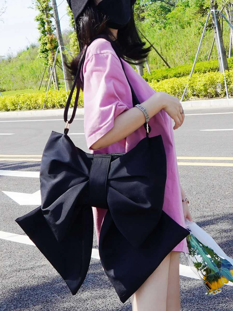 Lager Bow Lolita Bolsos Mujer Original Niche Design Bag Shoulder Bags Fashion Trendy Casual Sac Femme Crossbady Bolsas