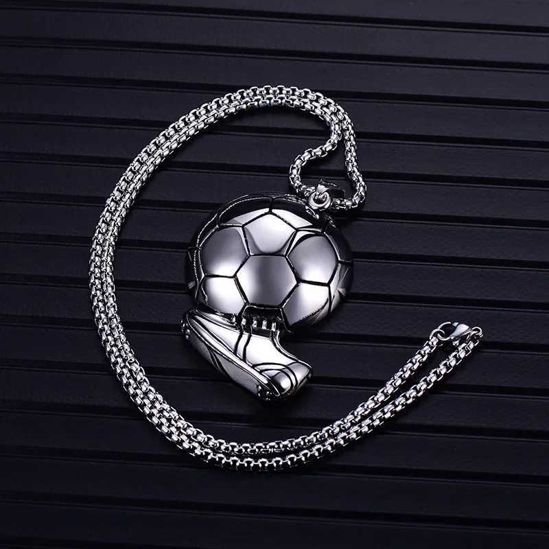 Fashion Soccer Shoe Sneaker Pendant Necklace Football Stainl Steel Ball Chain Necklaces for Men Hip Hop Sports Charm JewelryXJ250219