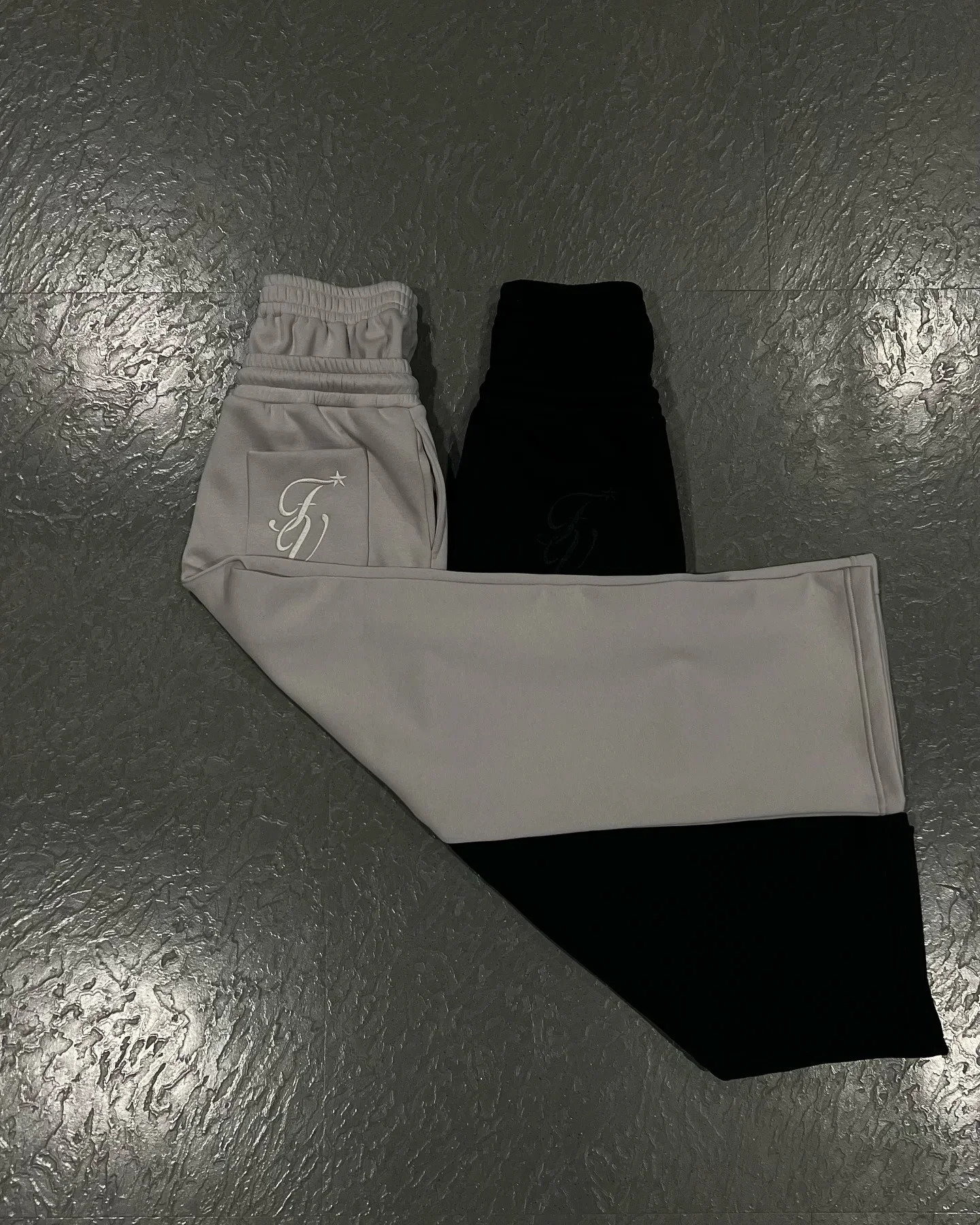 Sweatpants Y2K Pants Men Women Hip Hop Letter y Retro Double Layer n Baggy Drawstring Jogg Casual 250219