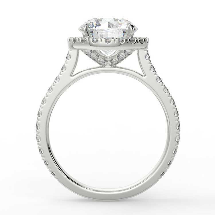 Luxury 14k Gold Moissanite Engagement Gemstone Ring Unique Ring Design Diamond Rings Italy