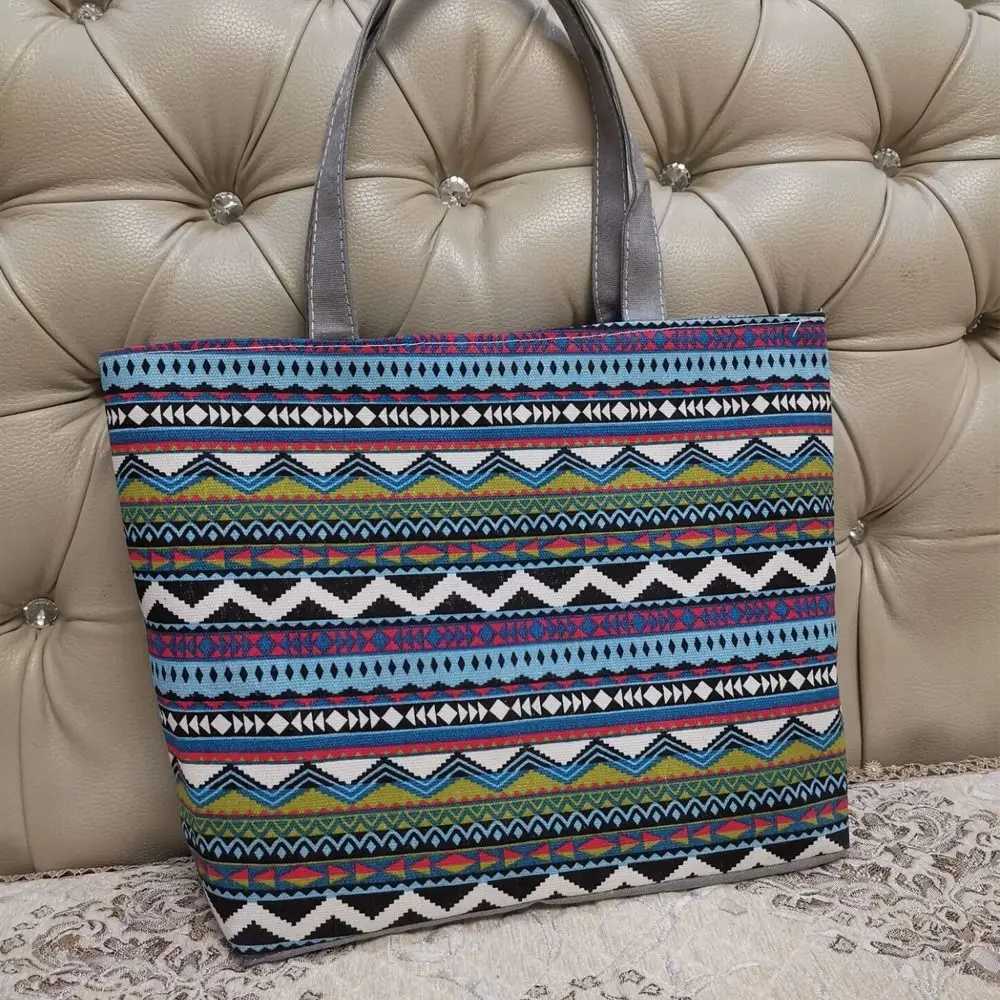Home>Products>Canvas Handbags>Casual Large Size National Style Handbags Z250219