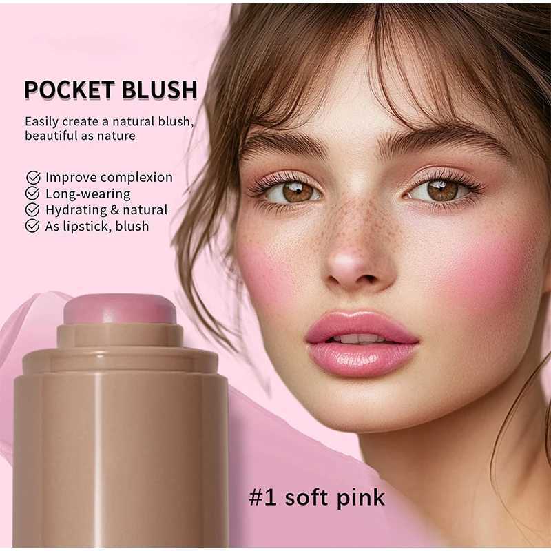 3in1Cream b stick Tinted Durable Matte Natural Rouge Powder Ber Stick Cream Matte Contour Makeup CosmeticsW250220