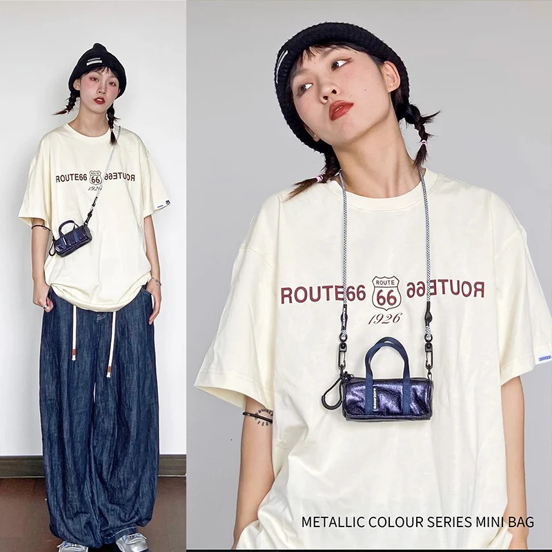 Korean Fashion Female Casual Zipper Crossbody Pouch Simple Crossbody Shoulder Bag Women Handbags Mini Purse Shoulder Bag 250214