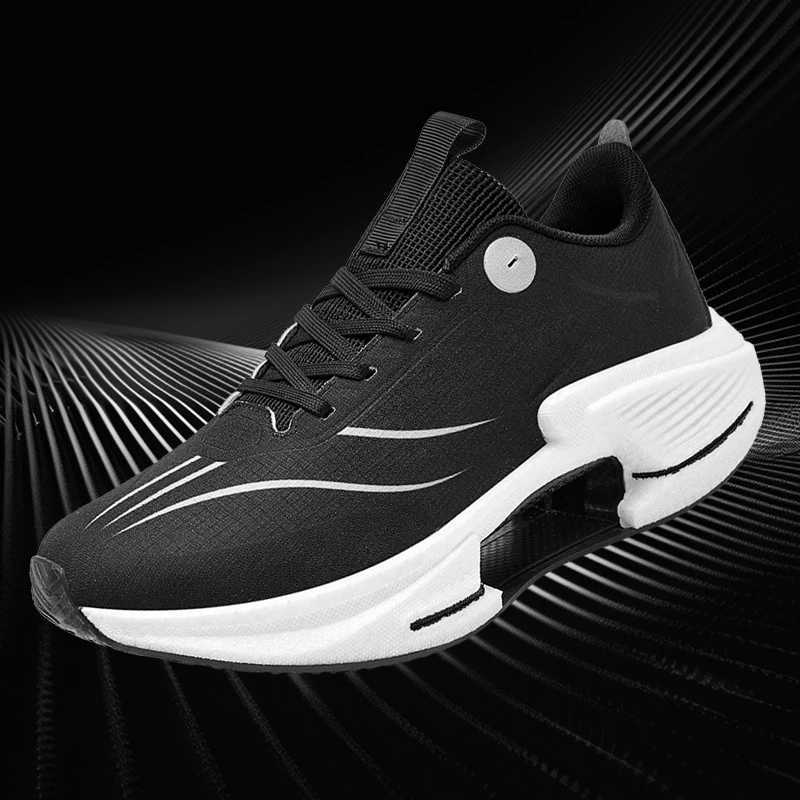 Big Size 48 Marathon Men Sports Running Shoes Carbon Plate Lightweight Comfortable Athletic Training Gym Sneakers Tenis Footwear Z250225
