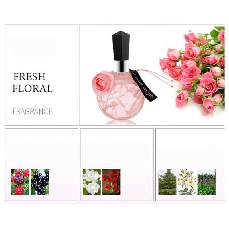 Rock Rose Women Perfume 100ml Midnight Rose Eau De Toilette Charm Flower Fruit Vanilla Scent Dating Long Lasting Light FragranceXJ250220