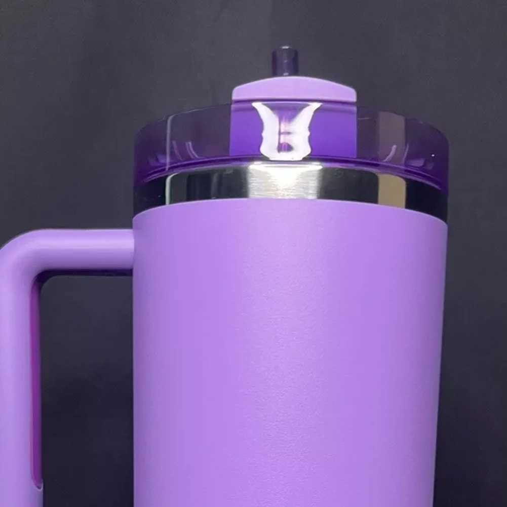 40oz Double-Layer Insulated Cup with Lid Straw Water Cup Stainless Steel Vacuum Insulated Mug for Cold Hot BeveragesT250220