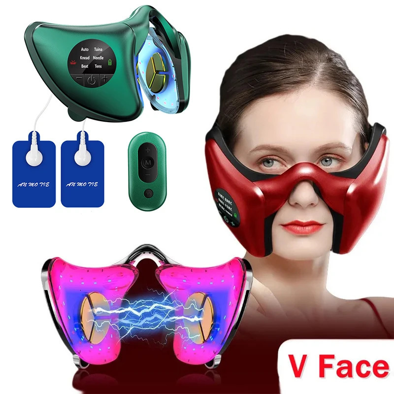 2024 Smart Massager Lifting and Firming V-shaped Face-lifting Device All-round Body Shaping Anti-aging Beauty Instrument 250214