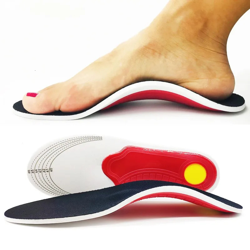 1pair Ortic Insole Arch Support Flatfoot Orthopedic Insoles Movement Damping Cushion Padding Sports Cushioning 250219