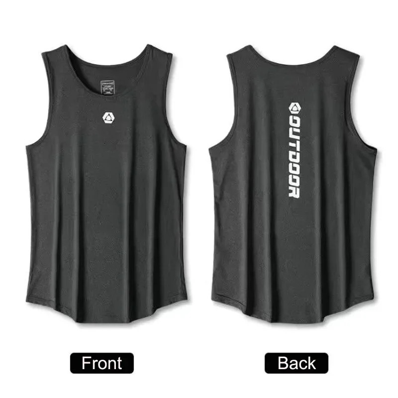 Sport Suits Men Summer Thin Quick Drying Vestshorts Mans Set Fitness Running Suit Twopiece Mesh Ventilation Tracksuit 250220