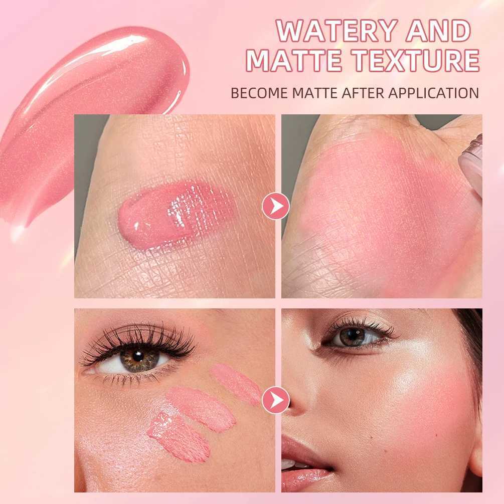 QIBEST Face Ber Long-lasting Silky Natural Moisturizing B Cream Contour Liquid Cheek Face B sponge Brush Head CosmeticW250220