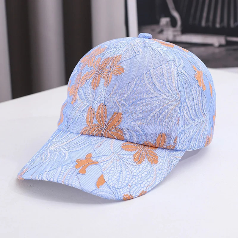 Vintage Letter Embroidered Baseball Cap Monochrome Adjustable Peaked Hat Spring Summer Stylish Sunshade Cap For Women Men 250214