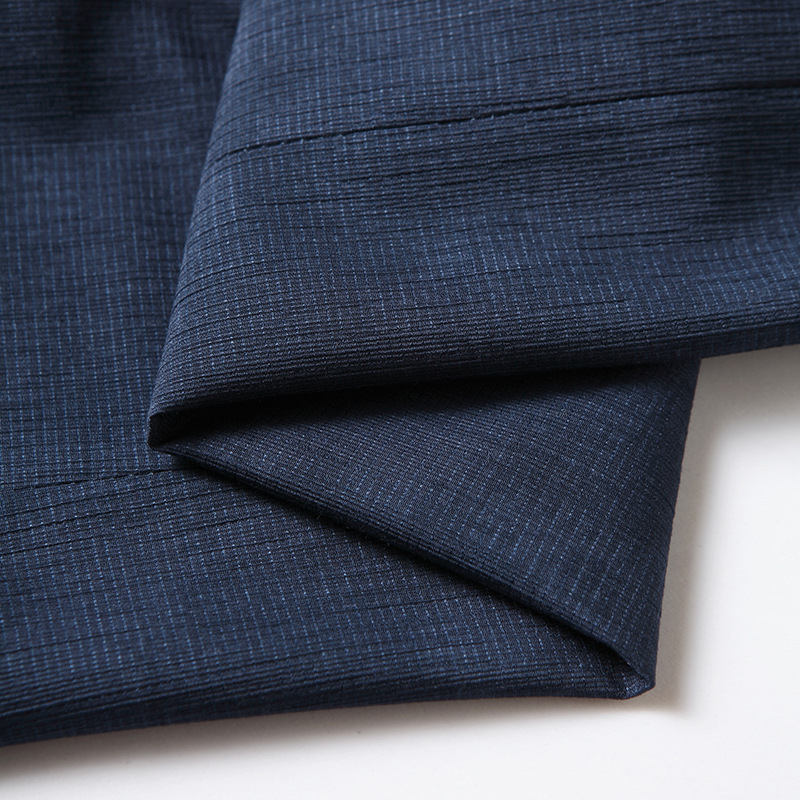 D219Elegant Men's Lightweight Blue Single Suit - Perfect for Professional Spring/Autumn Wear