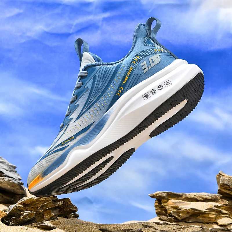 INS Carbon Plate Marathon Men Sports Running Shoes Air Cushion Lightweight Women Athletic Gym Sneakers Tenis masculino Footwear Z250225