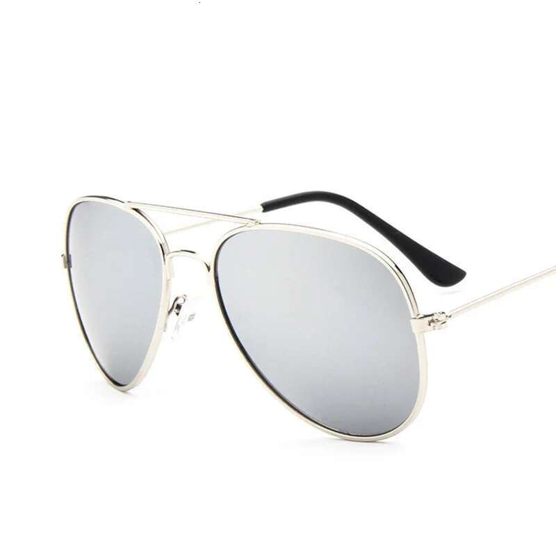 Ddmyshoesvip Classic Vintage Sunglasses Children Colorful Mirror Glasses Boys Girls Metal Frame Kids Cute Outdoor Eyeglasses