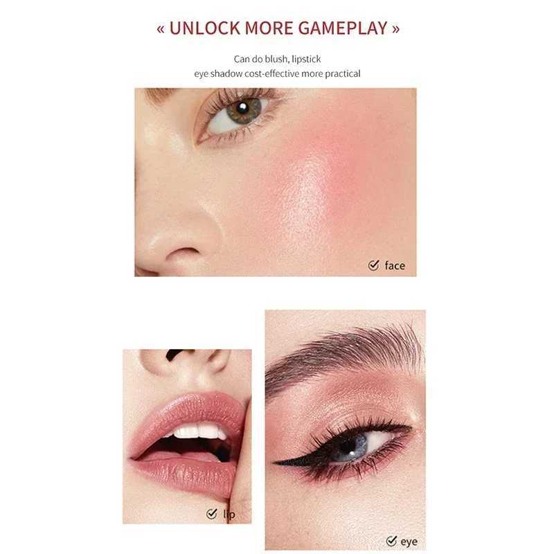 Multi-function B Stick Natural Cheek Face Rouge Ber Cream Lasting High Color Rendering Brightening Skin Tone WaterproofW250220
