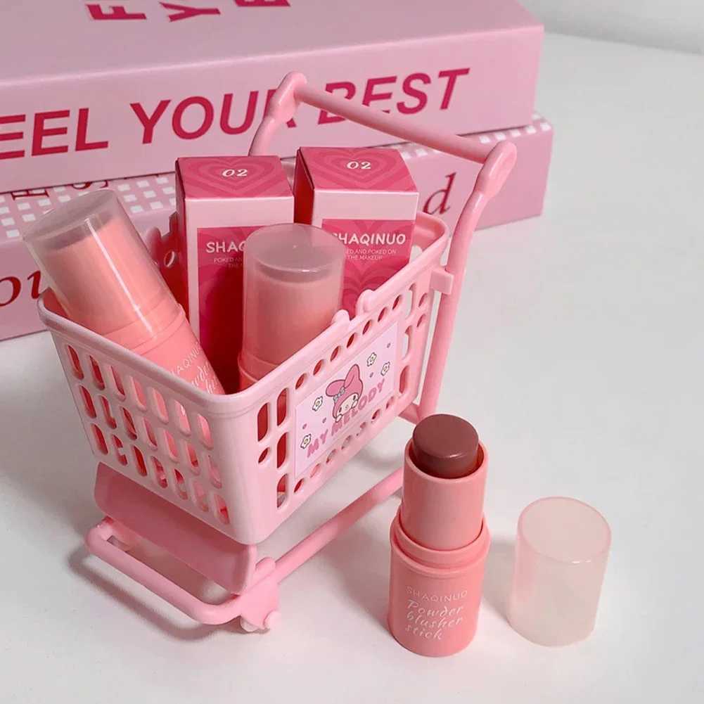 Monochrome Cute Ber Bar Cream Smooth Cheek Coloring Nude B Natural Matte Pink Rose Face Rubor Rouge Korean Womens MakeupW250220