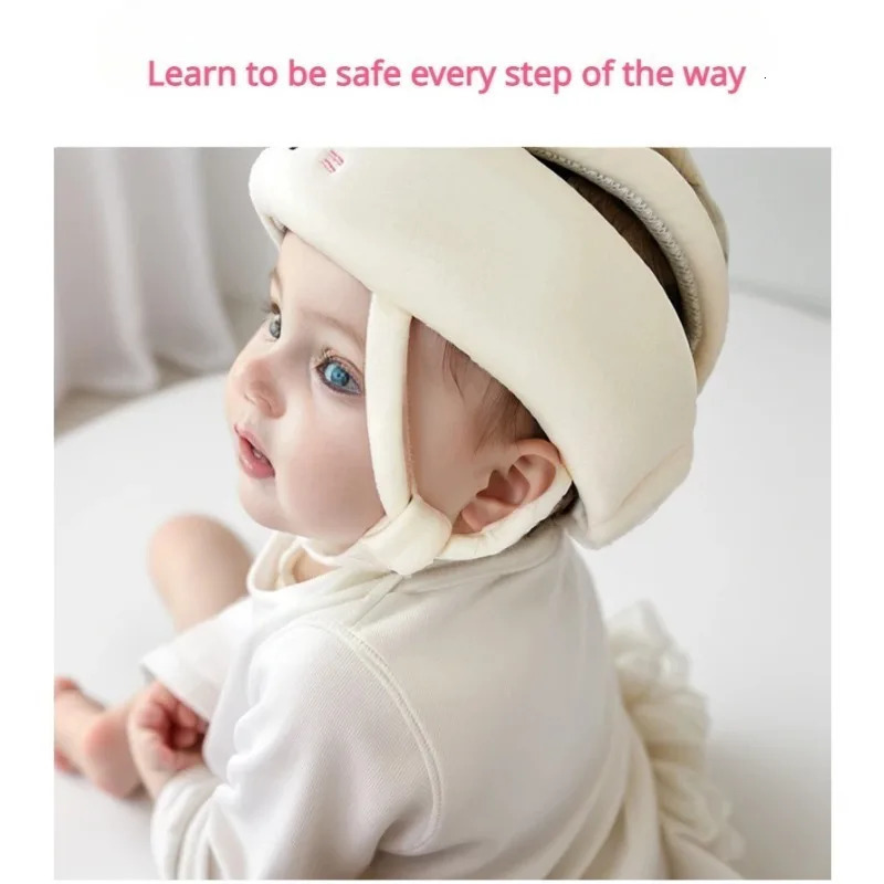 Baby Infant Toddler Helmet Safety Headguard Head Protective Cushion Animal Safety Helmet Hat for Crawling Walking 250220