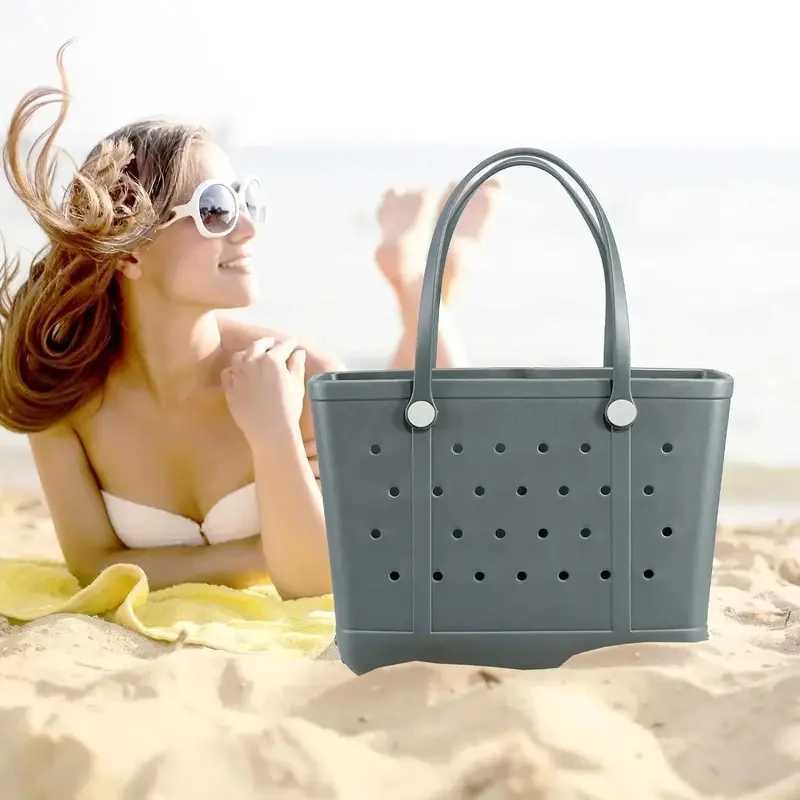 Beach bag for women large capacity travel organizer wallet mobile phone bag casual beach bag fashionable shoulder bag Z250219