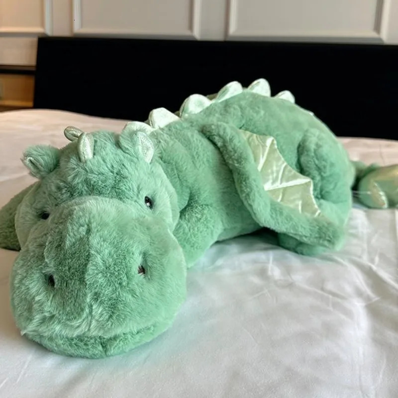 90cm Plush Pillow Little Flying Dragon Doll Sleep Pillow Dinosaur Plush Toy Cute Little Flying Dragon Plush Doll 250219
