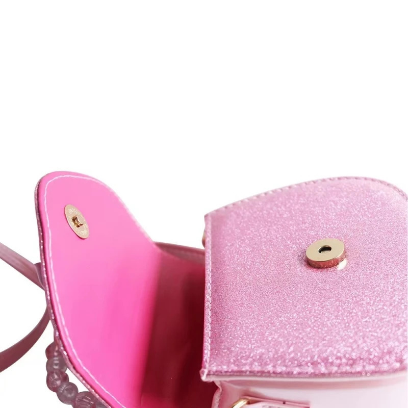 Childrens Princess handbags Toddlers mini candy colors Cute bowknot crossbody bags for baby girls money 250219