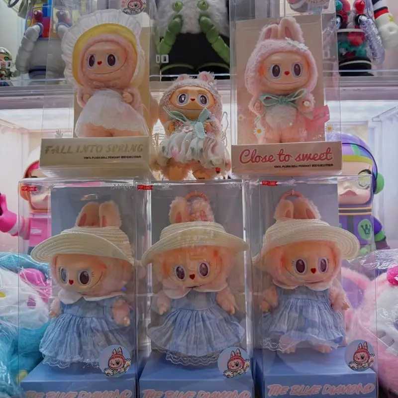 In Stock Mokoko Sweetheart Doll Pendant Labubu Kawaii Creative Ornament Christmas Gift Children Toys Labubu Replica Mystery BoxT250219
