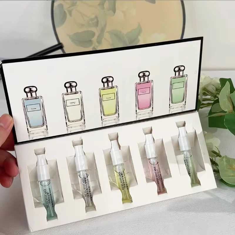 5pcs Set Gift Box Mini Arab Perfume Women Plant Floral Scent Perfumes De Original Cologne Lasting Fragrance Portable for TravelXJ250220
