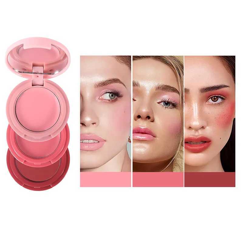 3-in-1 Matte Natural B Cream Lasting Face Bright Red Velvet lipstick Korean eye shadow MakeupW250220