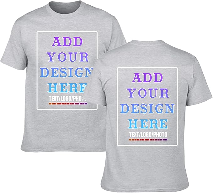 Custom Shirt Personalized T-Shirt Design Your Own Personalized Shirts