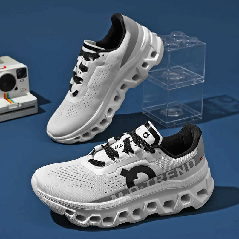 Summer Leisure Breathable Mesh Mens Fi Cushio Running Sports Trendy Shoes Z250220