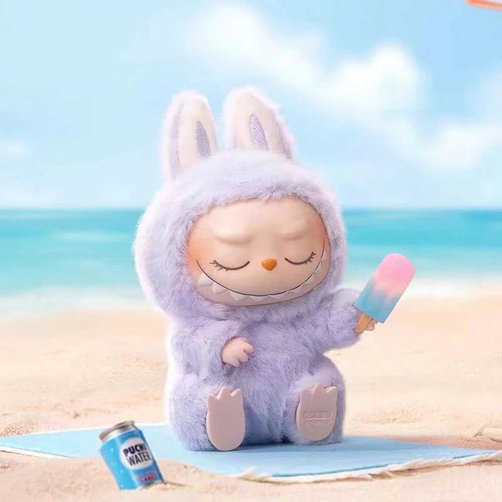 Labubu Anime Figure Plush Dolls Sweetheart Vinyl Pendant Doll Kawaii Backpack Pendant Decoration Plush Doll Kids Gift for XmasT250219