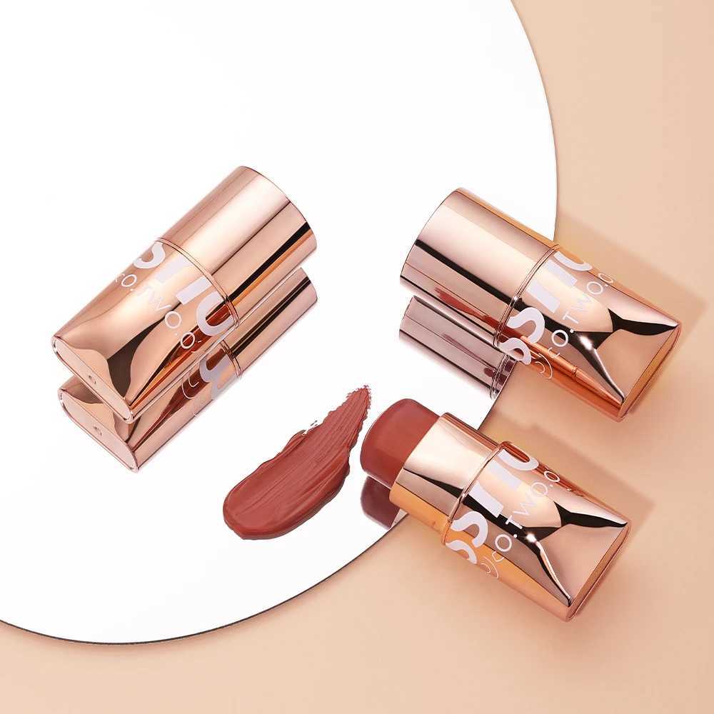 O.TWO O B Stick Cream Ber 6 Colors Blendable Waterproof Long-lasting Lip Cheek Eye Multi-use Stick Make-up for WomenW250220