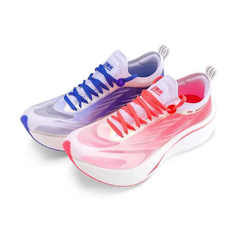 2024 IRUNSVAN Full Palm Real Carbon Plate Trail Running Shoes Men Eco-Materials Breathable Bounce-Back Cushioning Anti-slip Z250225