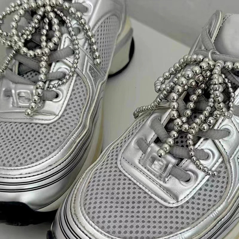 1PCS Double Layered Pearl Bead Bowknot Charm Shoe Buckle Handmade Shoes Clip Decoration Bag Pendant Bow Key Chain Accessories 250219